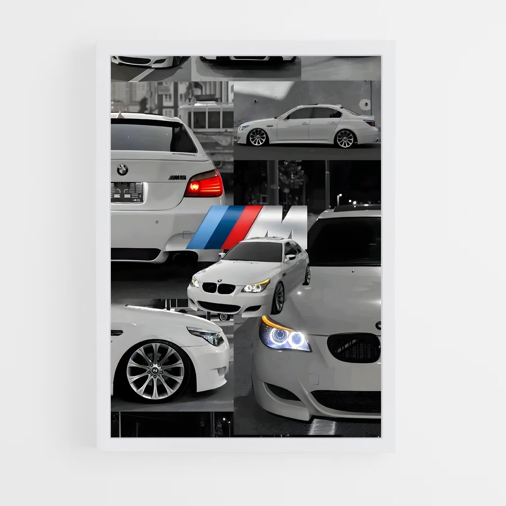 Poster Parking Prestige – affiche BMW (vue 3)